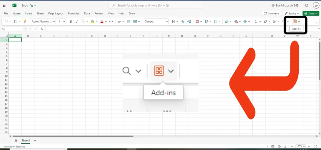 Install the add-in GPT for Excel Word